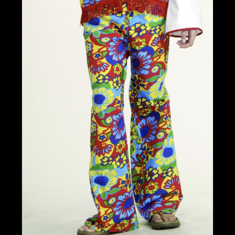 Floral Clown or Hippie Pants